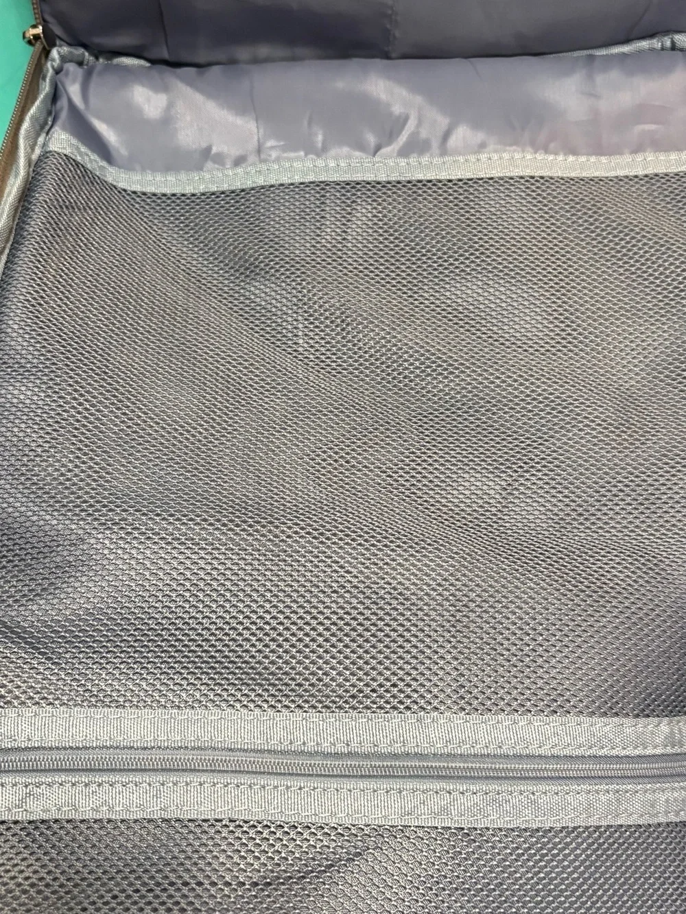 Diaper Backpack in Taupe with Tan Trim by